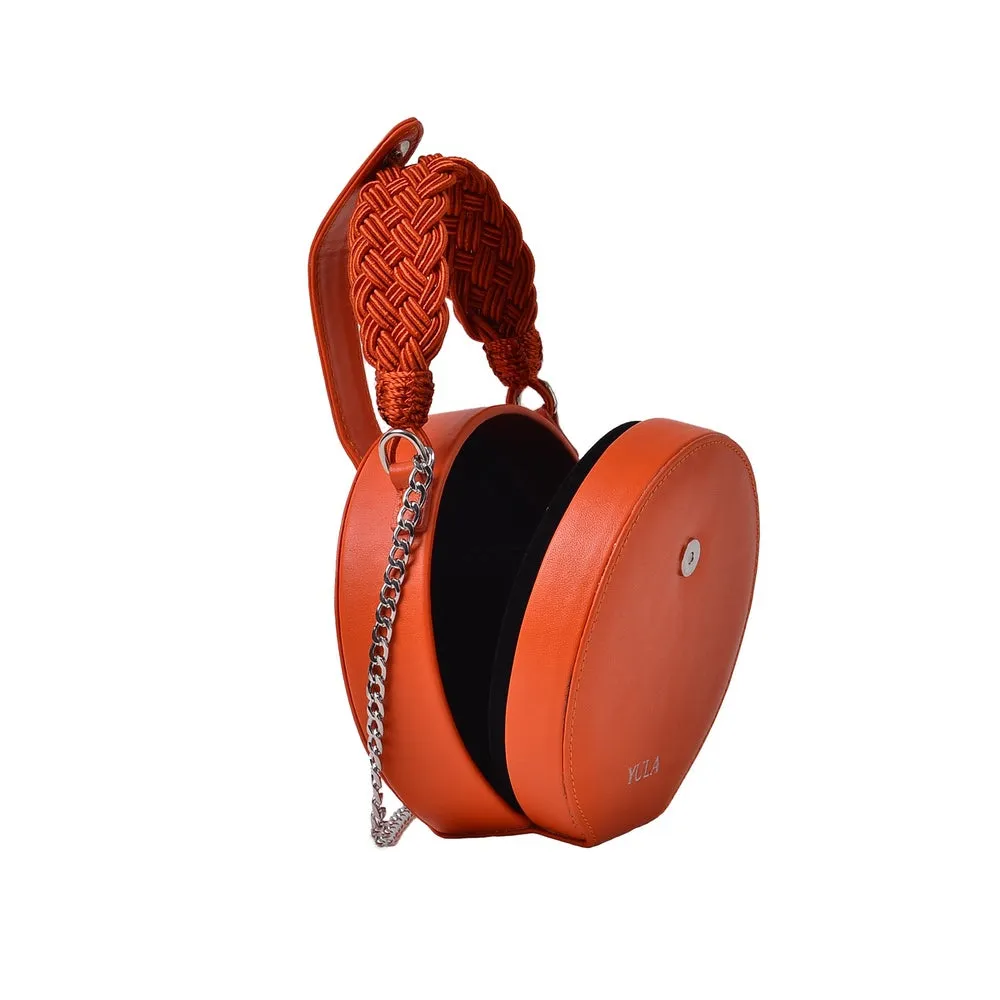 1930 Dara Round Bag - Orange