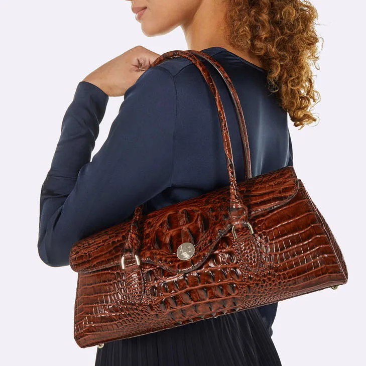 BRAHMIN Dayan Satchel Handbag