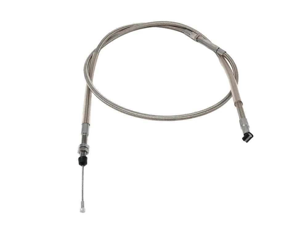 Braided Clutch Cable for Kawasaki VN800 Vulcan Classic  15cm Longer Than Stock - Highway Hawk H20-0219