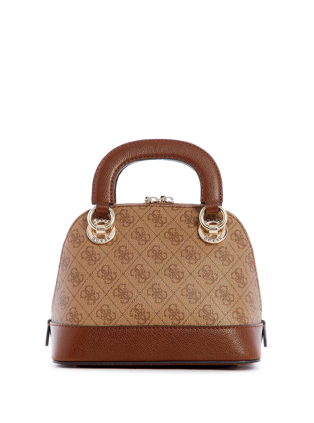 Brown Cathleen Small Dome Satchel