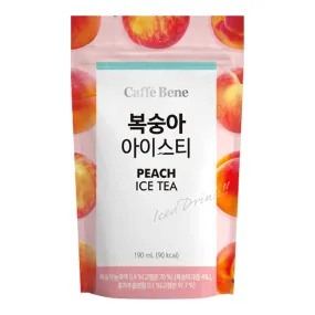 Caffe Bene Peach Ice Tea Drink - 190ml