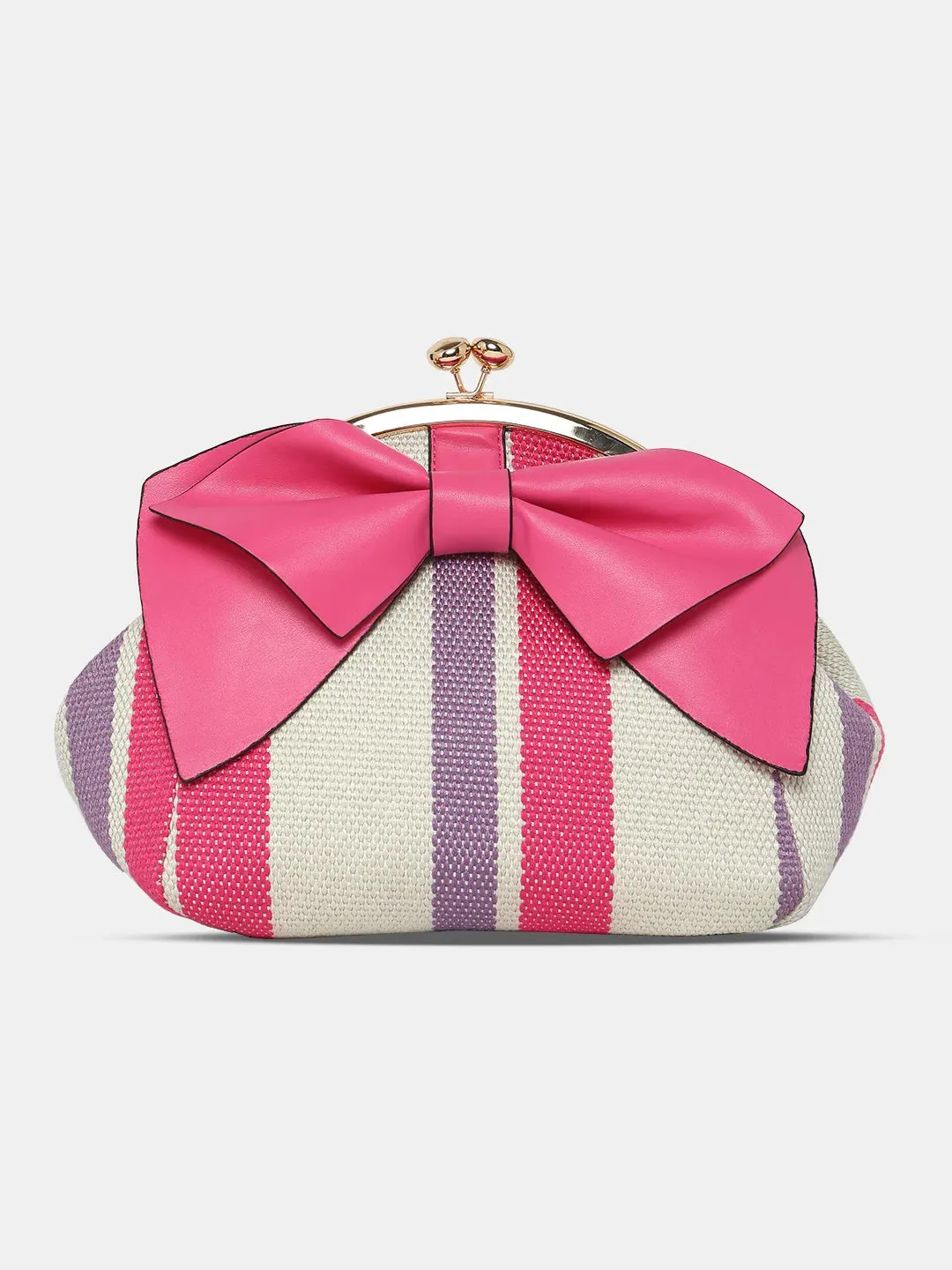 Caprese Alessia Satchel Large Handbag Pink