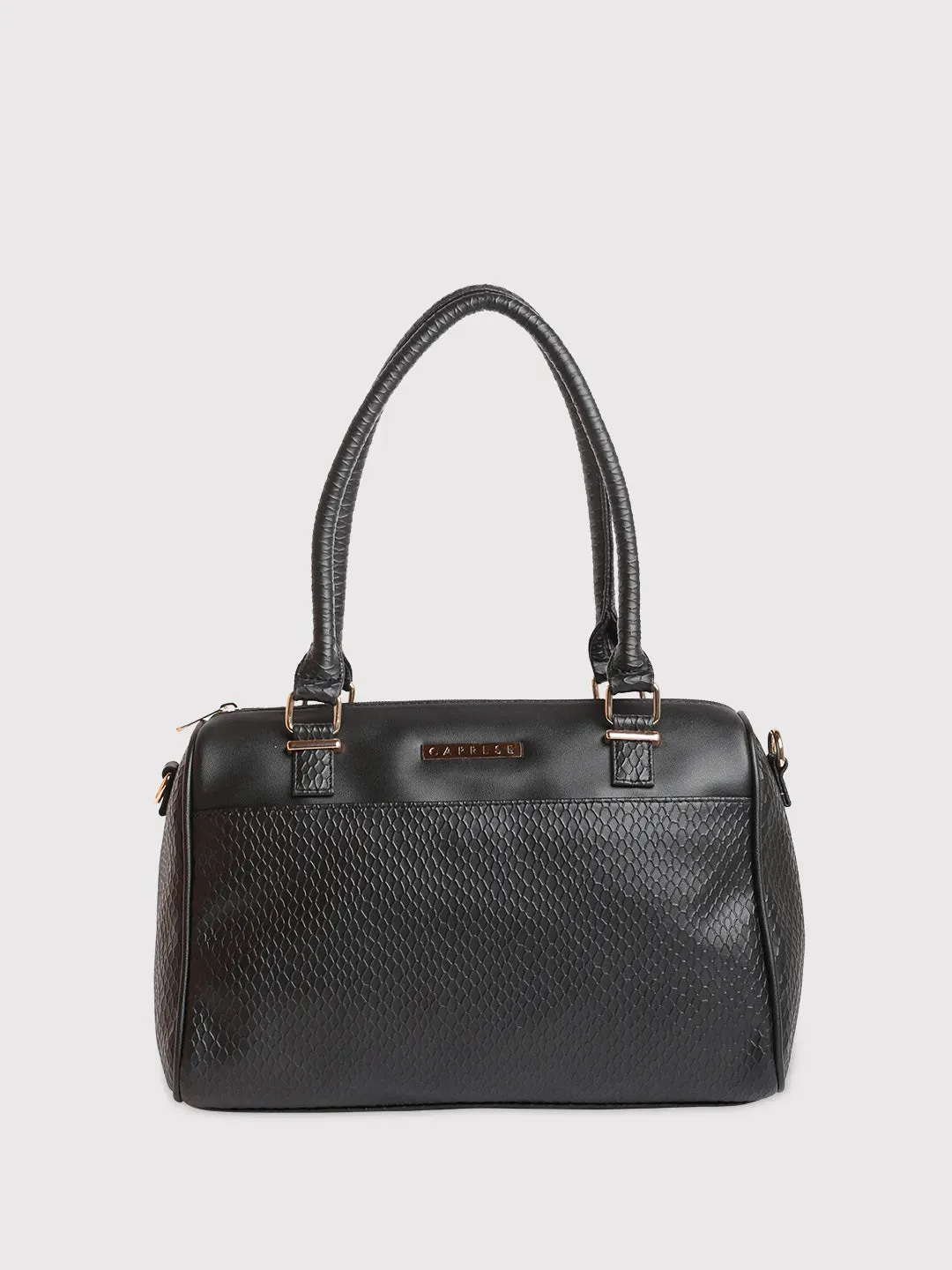 Caprese Fiona Satchel Medium Handbag Black