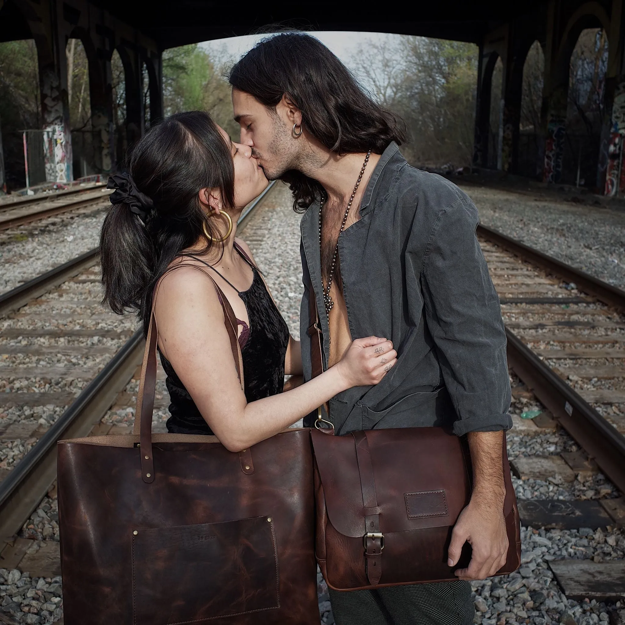 Champlain Leather Satchel – Dark Brown Edition