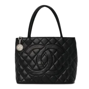 Chanel Caviar Quilted Medallion Tote