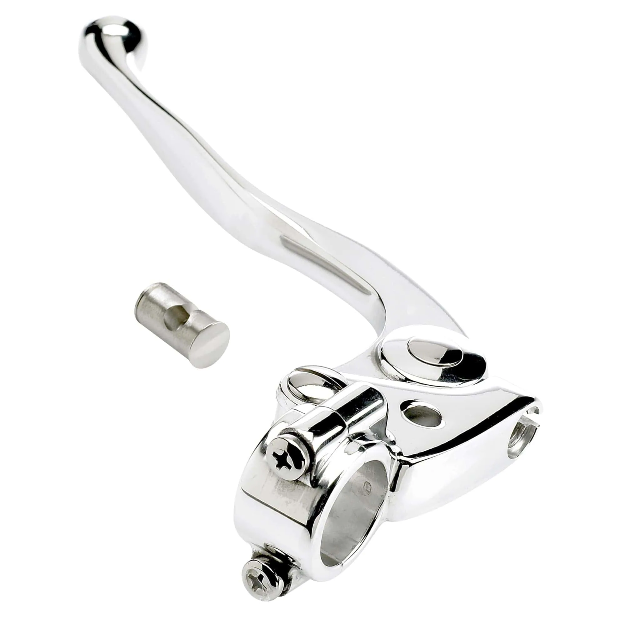 Classic 1 inch Clutch Lever Polished Aluminum