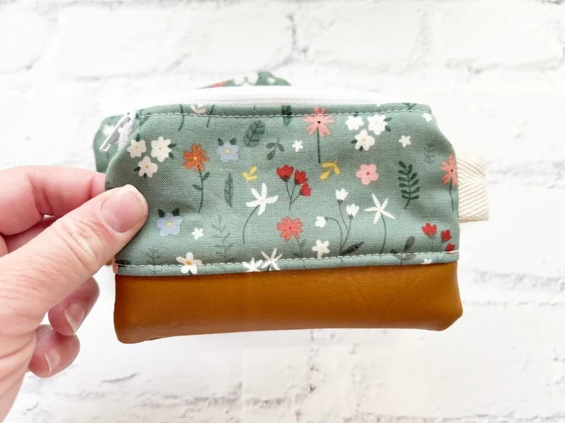 Credit Card Pouch w/Leather ~ Various Styles