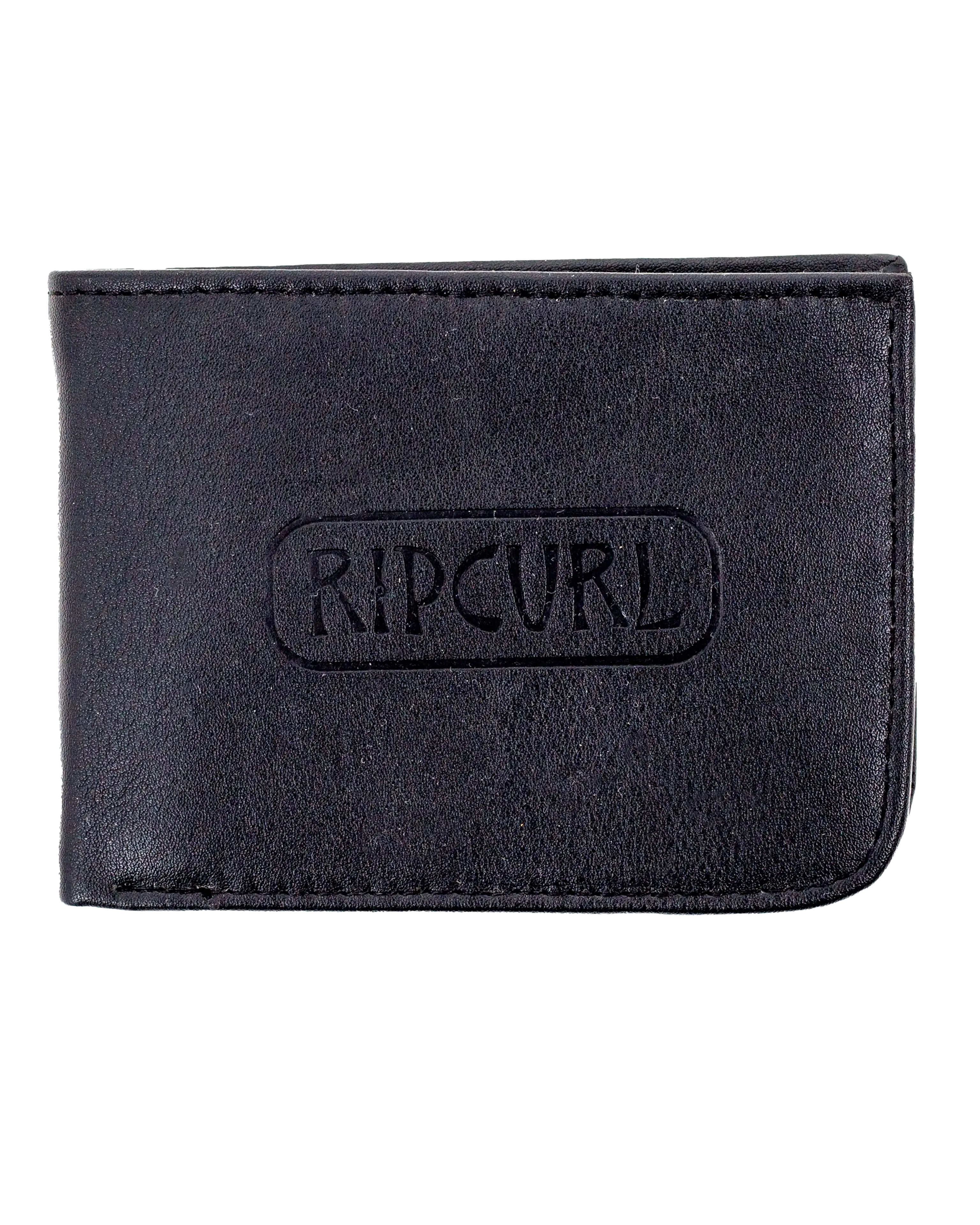 Embossed Wallet in Black