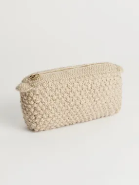 Helen classic clutch - wheat