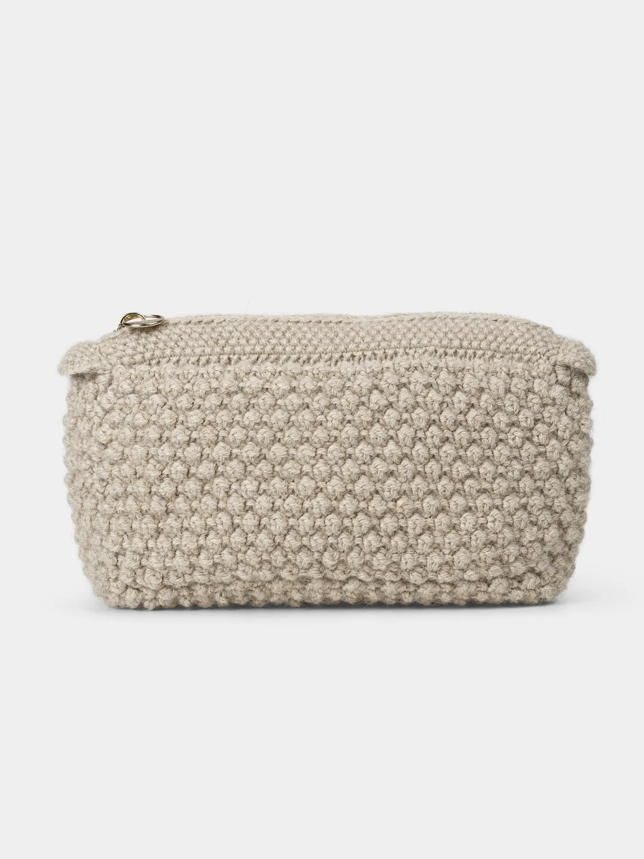 Helen classic clutch - wheat