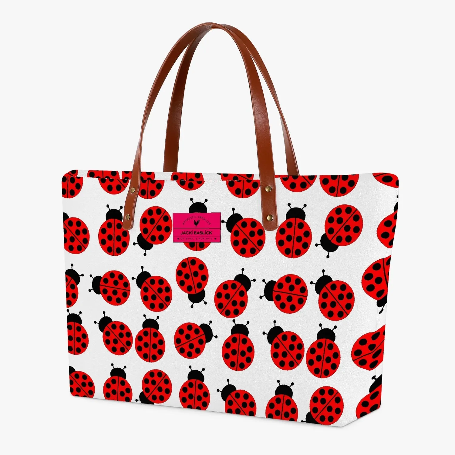 Jacki Easlick Ladybug Classic Diving Cloth Tote Bag