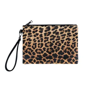 Let's Get Wild- Leopard Wristlet Clutch