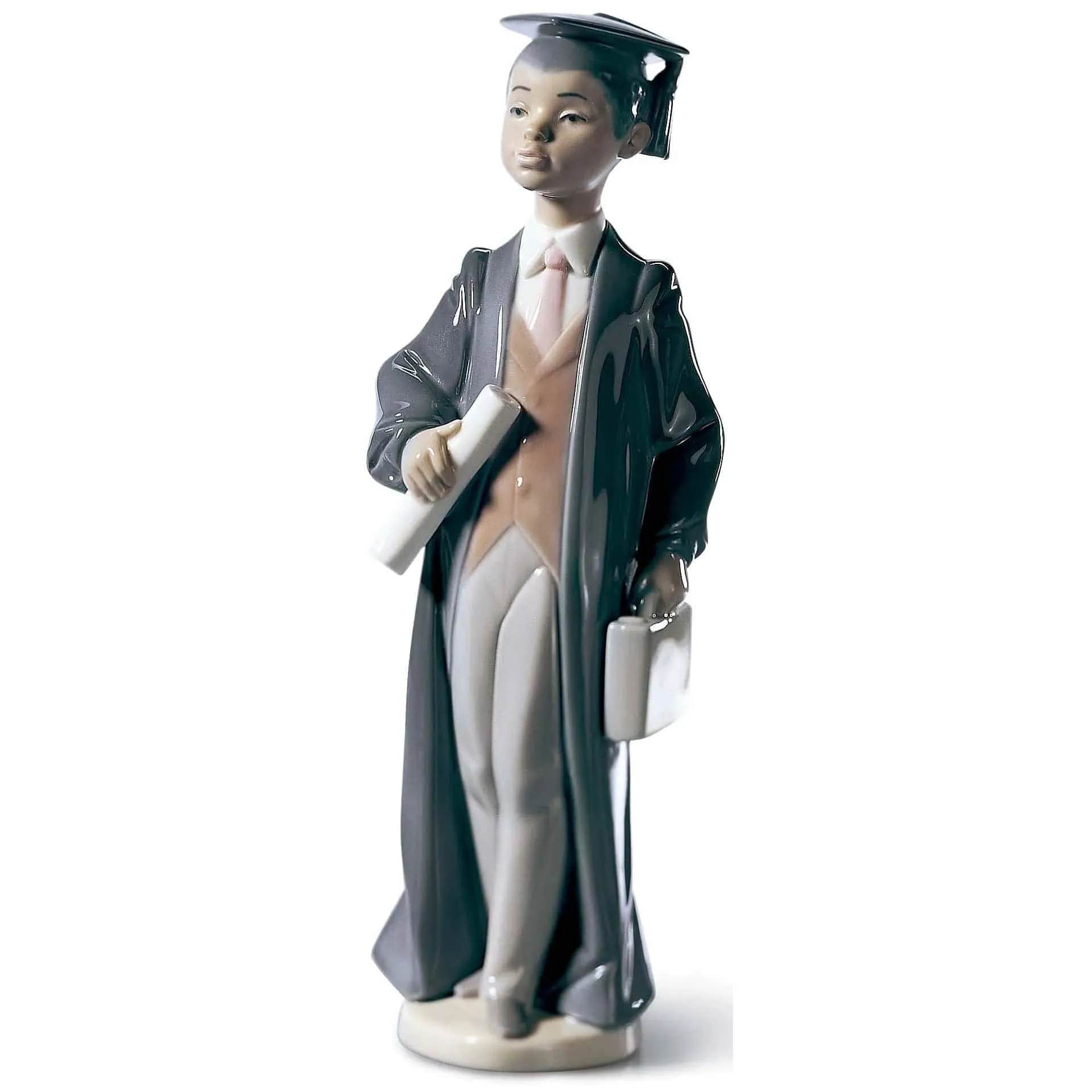 Onward and Upward: The Graduate Porcelain Figurine