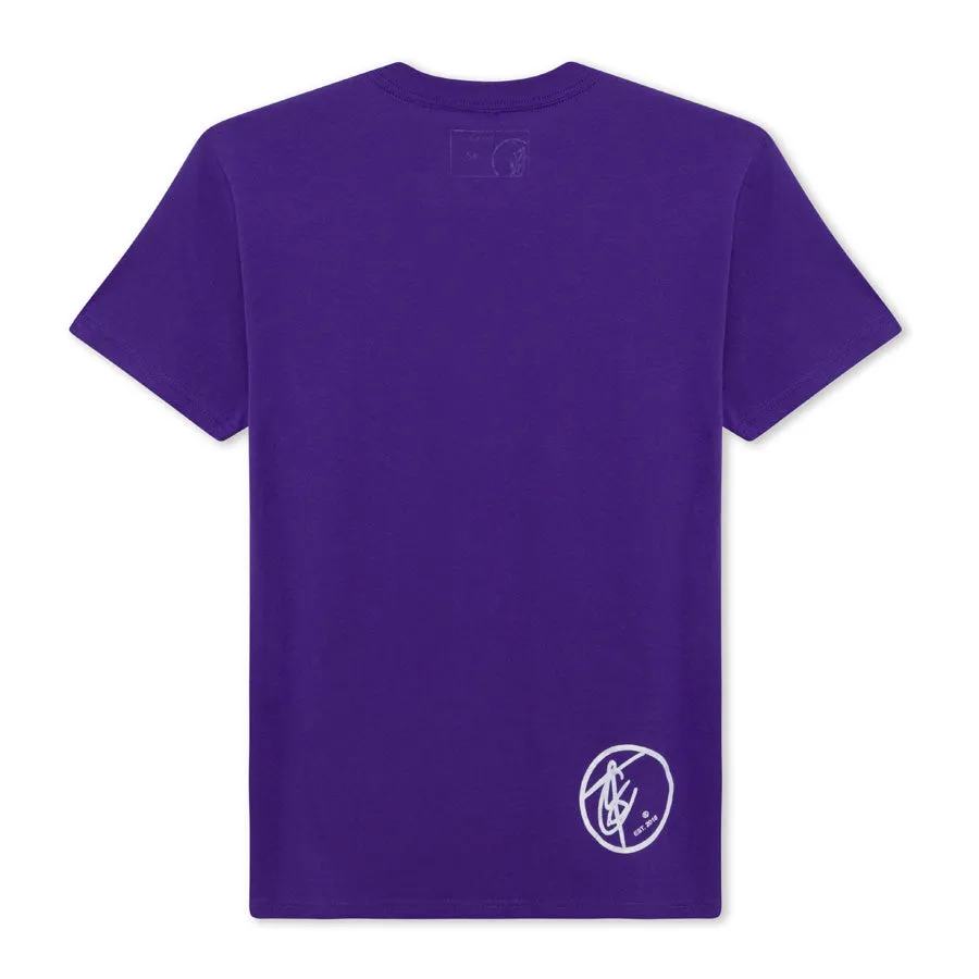 Purple Tote&Carry Design T-Shirt