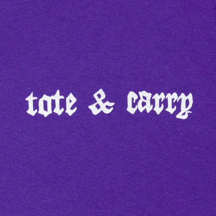 Purple Tote&Carry Design T-Shirt