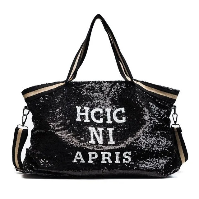 Sequin  Casual Tote Bags