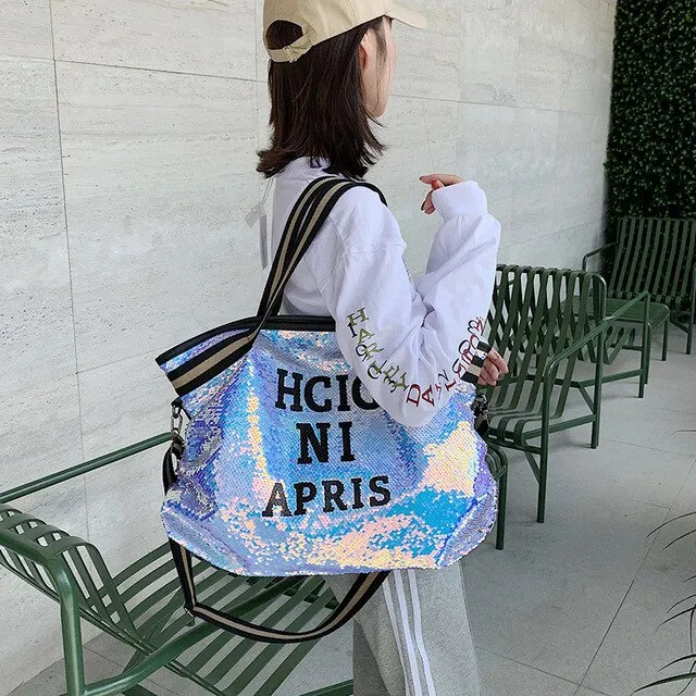 Sequin  Casual Tote Bags