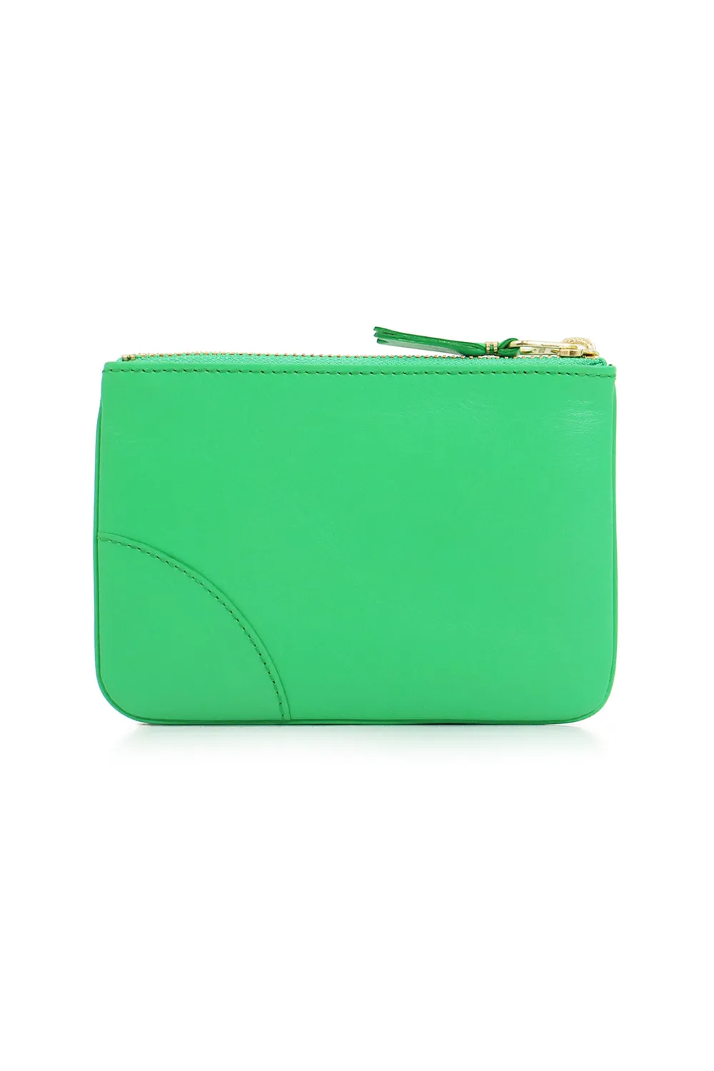 SMALL CLASSIC LEATHER POUCH GREEN