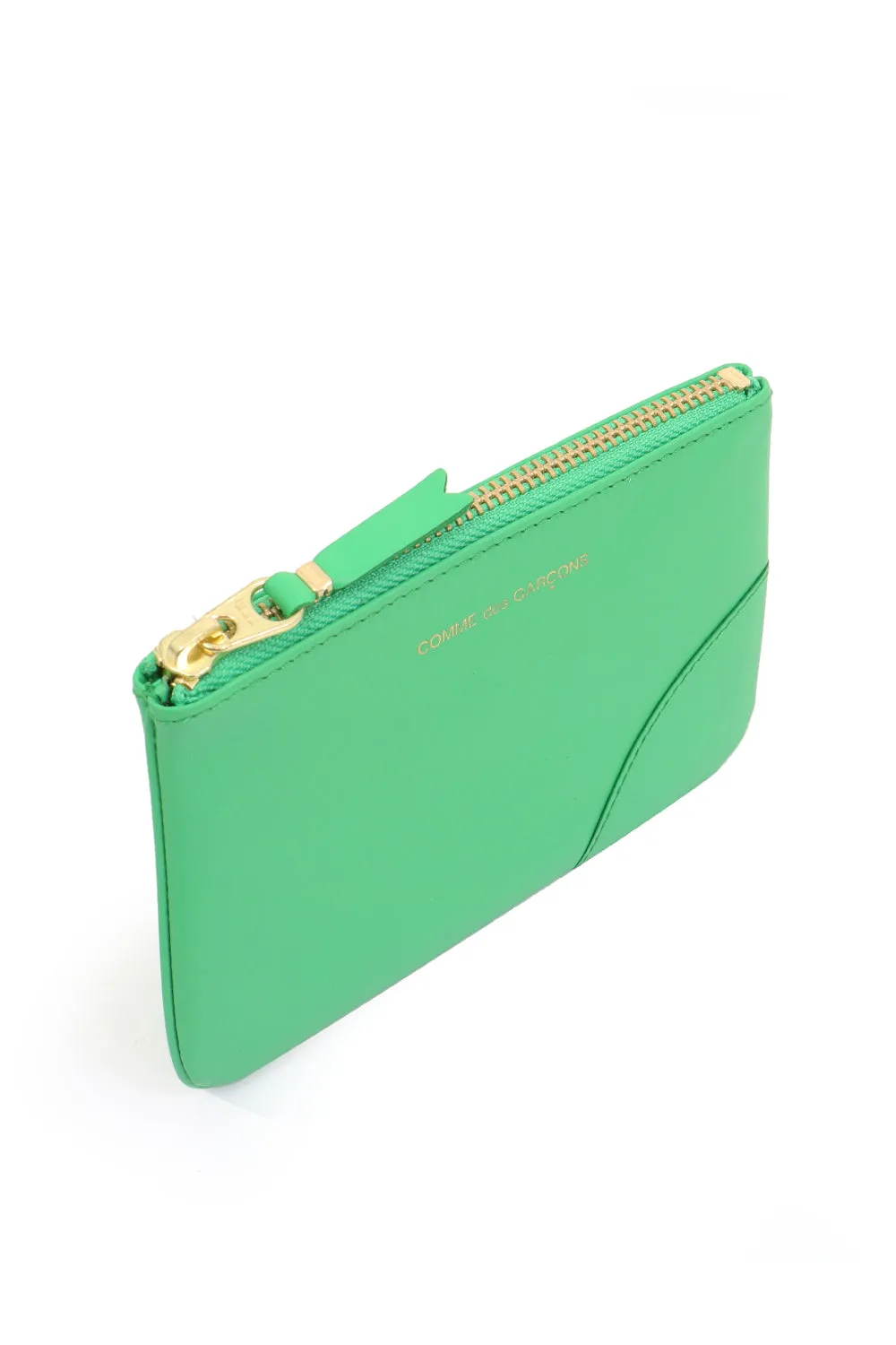 SMALL CLASSIC LEATHER POUCH GREEN