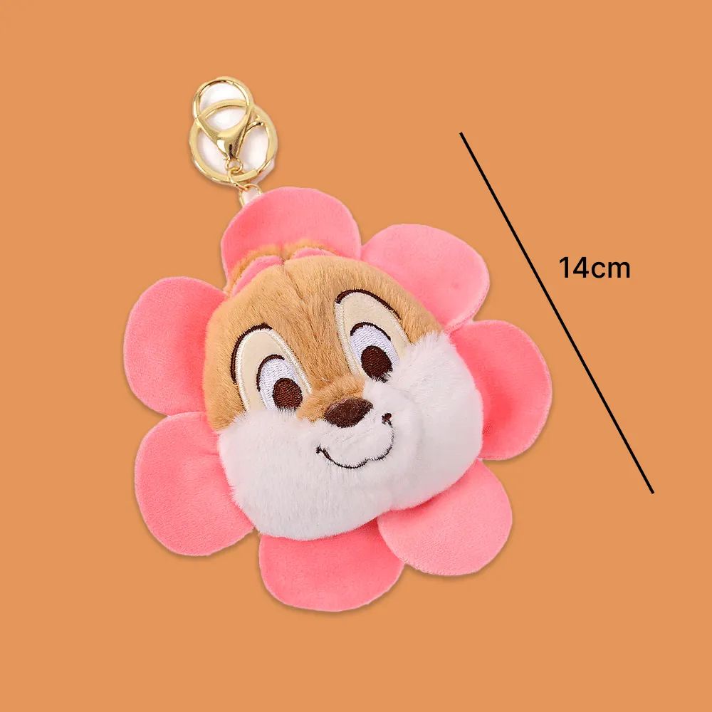 Sweet flower squirrel 2 1n 1 keychain & pouch.