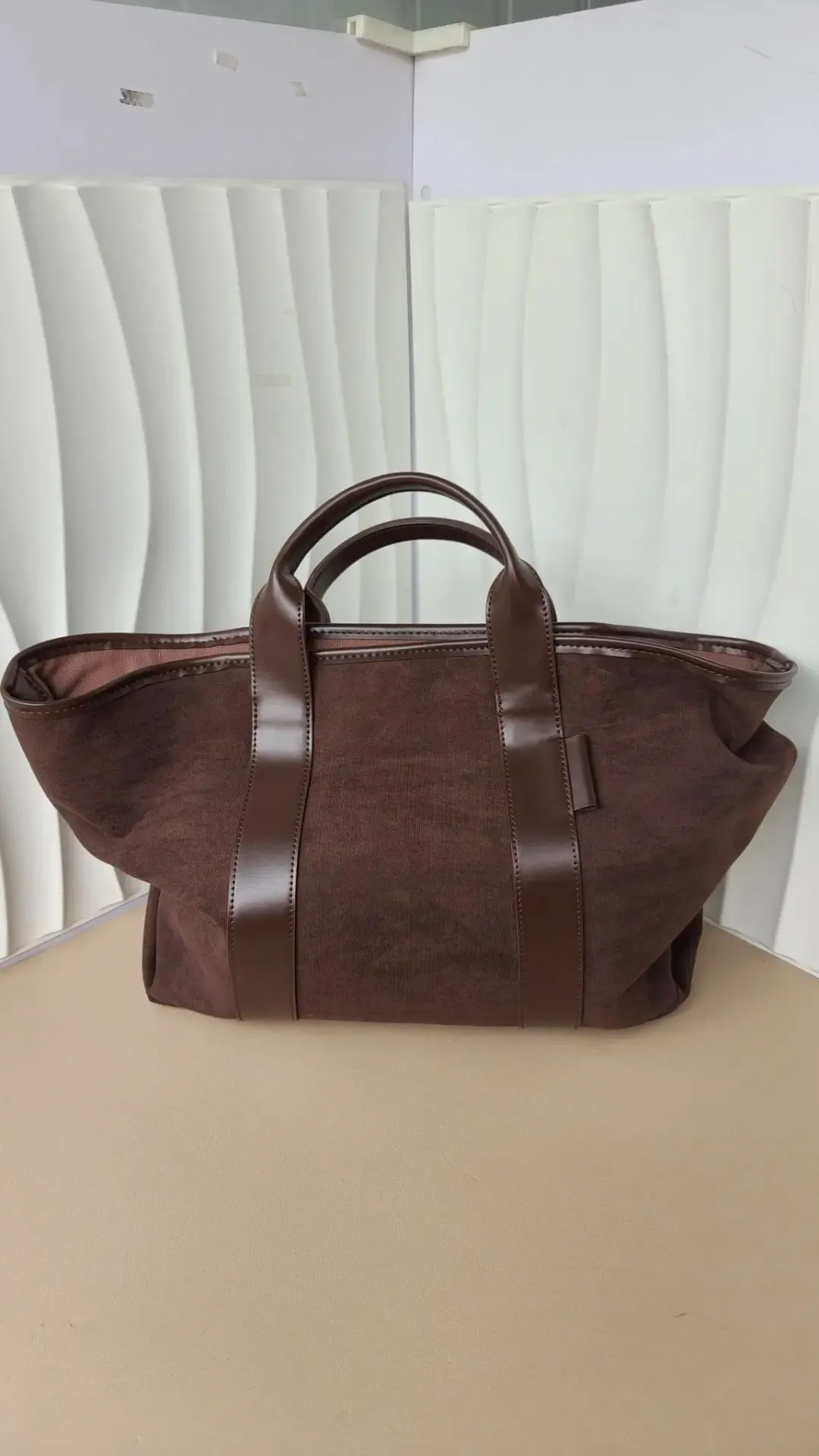 Vintage Suede Large Capacity Casual Tote Bags